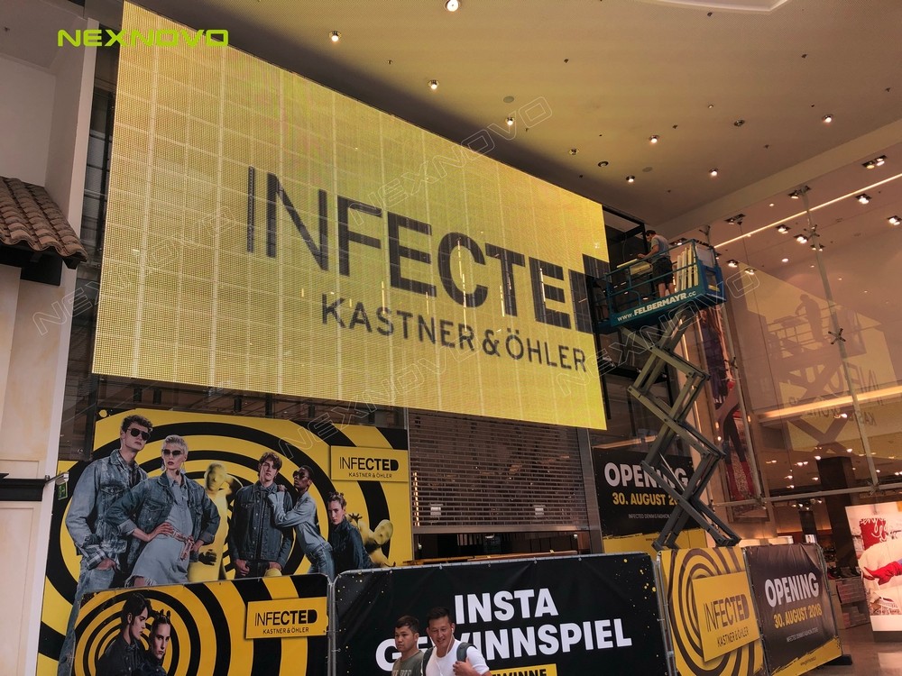 奥地利商场Plus City 晶泓透明显示屏(图3)