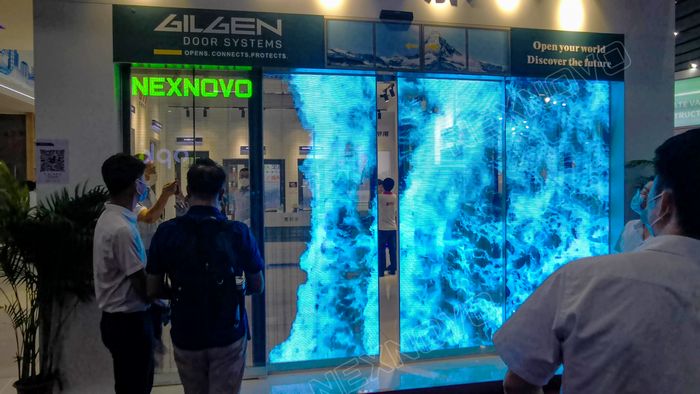 晶泓LED光电玻璃屏,建博会大放异彩,燃爆展会现场!(图9)